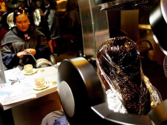 Hóa chất ép tóc có hại không