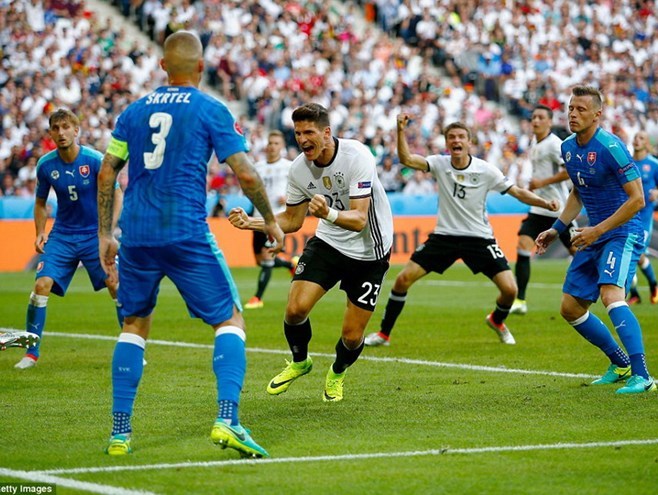 Euro 2016 Đã xác định được 6 đội tuyển giành vé vào tứ kết