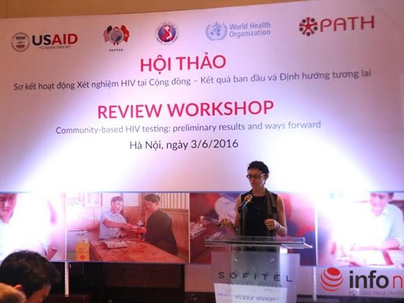 Xét nghiệm cộng đồng giúp nhanh phát hiện những người có phản ứng với HIV