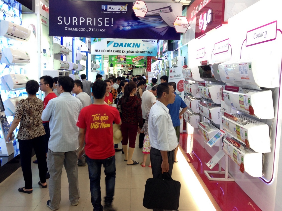 Thị trường điện lạnh nhảy nhót theo thời tiết