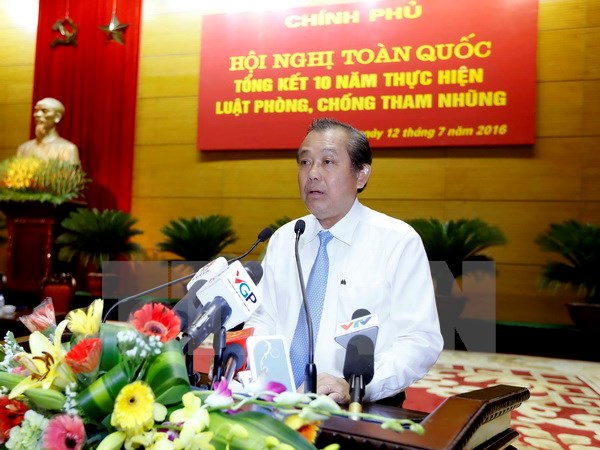 Tham nhũng gây thiệt hại gần 60 000 tỷ đồng trong 10 năm qua