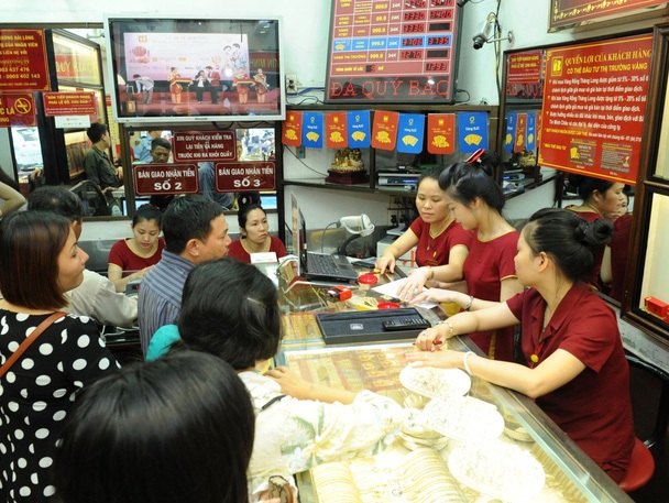 Giá vàng đảo chiều sau khi giảm tới 600 000 đồng lượng