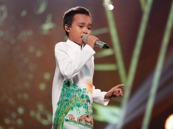 Hồ Văn Cường ngơ ngác khi trở thành Thần tượng Âm nhạc nhí
