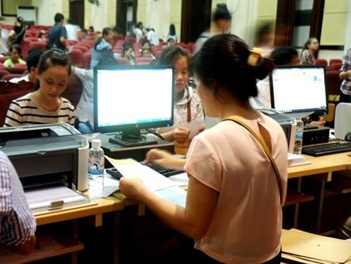 Bắt đầu công bố điểm thi THPT quốc gia