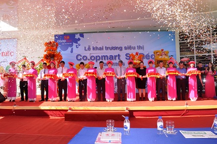 Saigon Co op khai trương siêu thị Co opmart thứ 2 tại Đồng Tháp