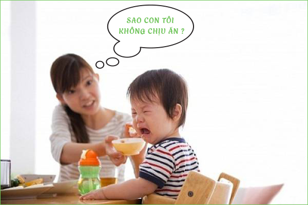 Tình trạng biếng ăn ở trẻ luôn là mối trăn trở của cha mẹ