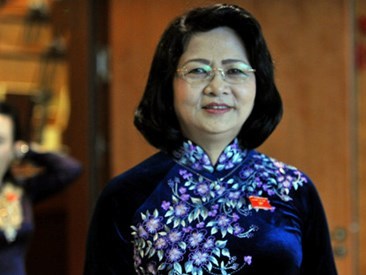 Bà Đặng Thị Ngọc Thịnh tái đắc cử Phó Chủ tịch nước