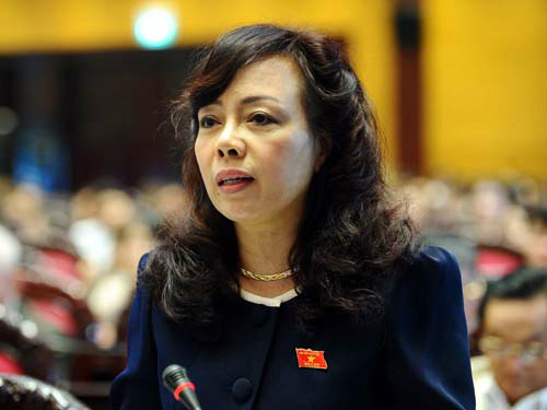 Bà Nguyễn Thị Kim Tiến được đề nghị phê chuẩn bổ nhiệm giữ chức Bộ trưởng Y tế. Ảnh: Ngọc Thành.