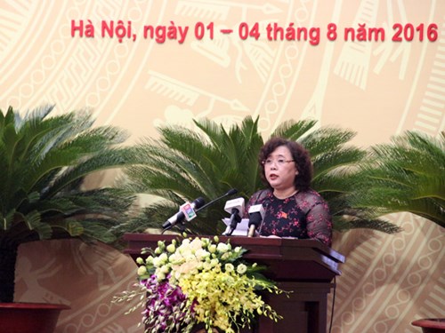  Chủ tịch HĐND Thành phố Hà Nội phát biểu khai mạc kỳ họp
