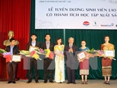 Thừa Thiên-Huế cấp 10 suất học bổng cho lưu học sinh Champasak
