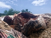 Đà Nẵng Phát hiện một công ty chôn chất thải nghi độc hại