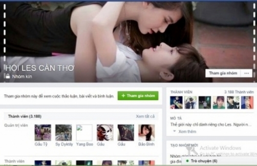 Khoảng tối phía sau hoạt động của hội đồng tính nữ trên mạng xã hội