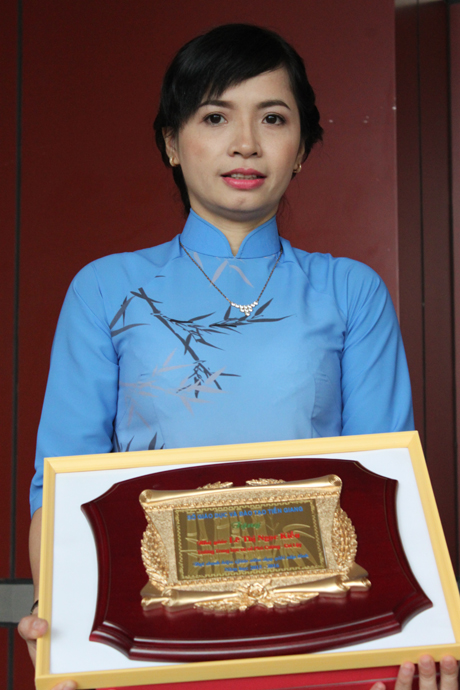 Cô Lê Thị Ngọc Kiều đạt giáo viên dạy giỏi cấp tỉnh