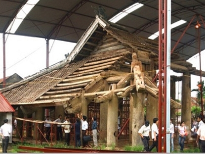 Di tích xếp hàng chờ kinh phí tu bổ