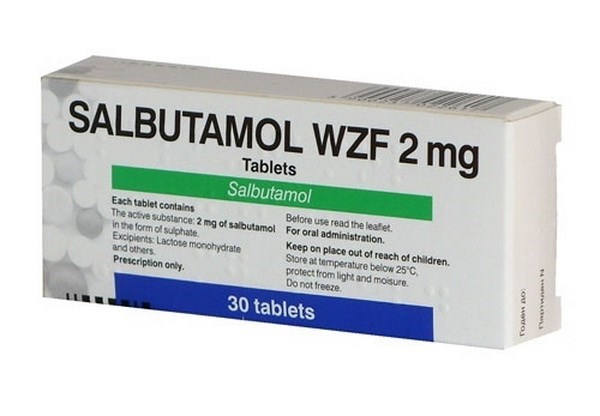  Một hộp thuốc Salbutamol. (Nguồn: medimoon.com)