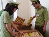 Phát hiện, bắt giữ hàng nghìn quả trứng gà nhập lậu từ Trung Quốc