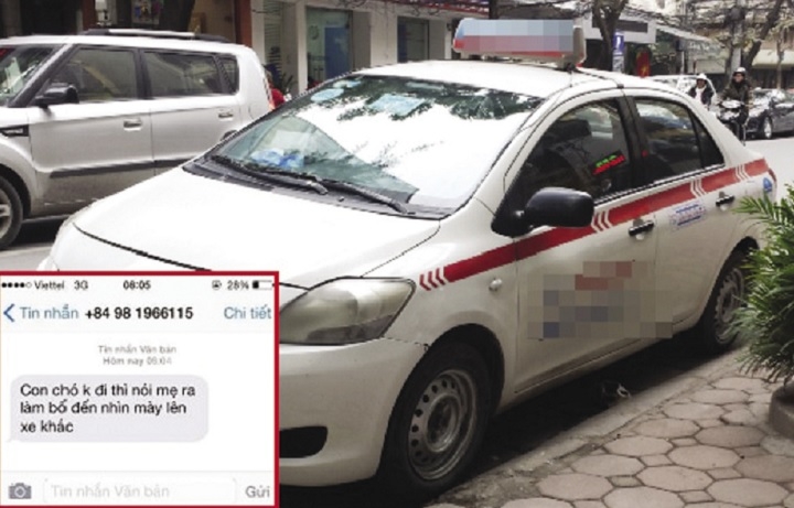 Đi taxi được  nghe chửi