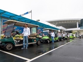 Thêm đơn vị xin chạy xe ôtô điện chở khách tại cảng hàng không Nội Bài
