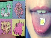 Cảnh báo Ma tuý núp bóng tem giấy đặt lưỡi đang đầu độc học sinh