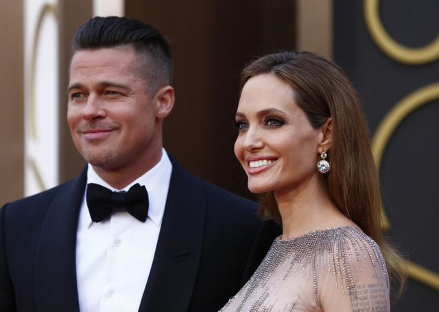 Angelina Jolie ly dị Brad Pitt