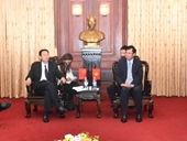 Lãnh đạo VKSNDTC tiếp Đoàn đại biểu Bộ Tư pháp Trung Quốc