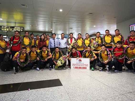Đội tuyển futsal Việt Nam nhận thưởng lớn từ VFF