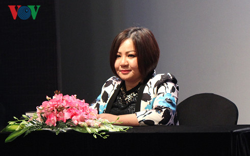  Bà Lê Thị Quỳnh Trang - Chủ tịch của Tuần lễ thời trang quốc tế Việt Nam.