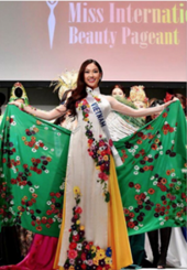 Á khôi Phương Linh giành danh hiệu Đại sứ Du lịch tại Hoa hậu Quốc tế 2016