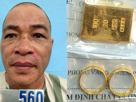 Người phụ nữ bắt kẻ dàn cảnh đánh rơi vàng giữa đường