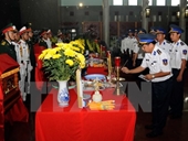 Lễ tang các phi công máy bay EC-130T2 gặp nạn khi huấn luyện