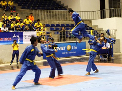 Khởi tranh Giải vô địch Vovinam toàn quốc 2016 tại Nghệ An