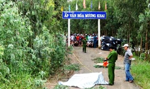 Doanh nhân giết người chở thi thể đi 100km đốt phi tang