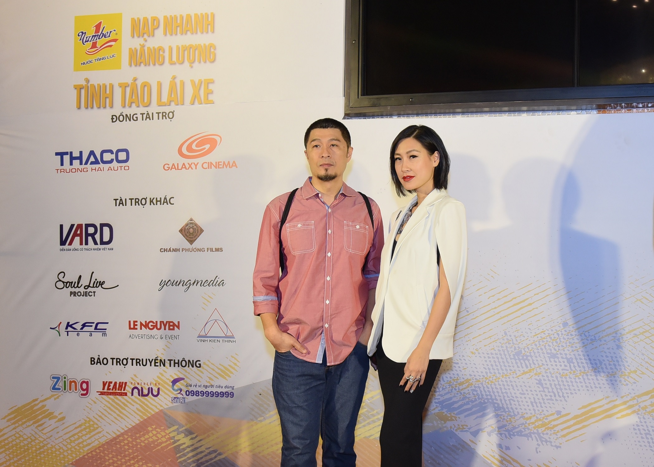 Đạo diễn Charlie Nguyễn và Diễn viên Kathy Uyên (thành viên BGK 7 Film Fest)