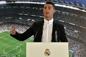 C Ronaldo ký hợp đồng siêu khủng với Real Madrid