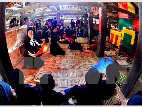 Tái hiện lễ cưới của dân tộc Tày giữa lòng Thủ đô Hà Nội