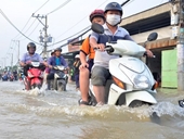 Nam Bộ mưa dông gây ngập úng, Hà Nội cao nhất 31 độ C