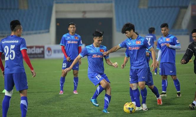 HLV Hữu Thắng chốt danh sách đội tuyển Việt Nam vào hôm nay