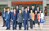 Lãnh đạo VKSNDTC tiếp Đoàn đại biểu Học viện Tư pháp Hàn Quốc