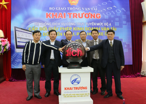 Cấp đổi giấy phép kinh doanh vận tải, phù hiệu xe qua mạng