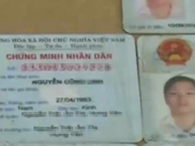 Phá đường dây làm giả chứng minh nhân dân