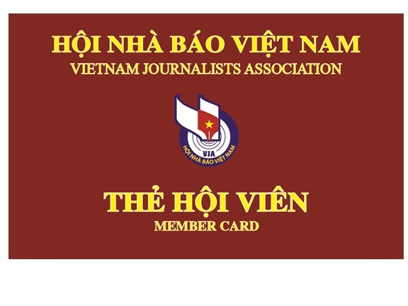 Hội Nhà báo Việt Nam ban hành thẻ hội viên giai đoạn 2016-2021