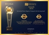 SeABank được vinh danh giải thưởng quốc tế Ngân hàng có dịch vụ thẻ tín dụng sáng tạo nhất 2016