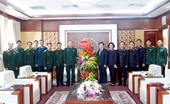Viện trưởng VKSNDTC chúc mừng ngày thành lập Quân đội nhân dân Việt Nam 22 12