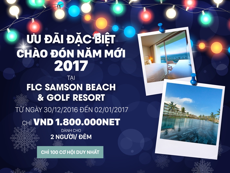 FLC Sầm Sơn với những mức giá ưu đãi dịp lễ