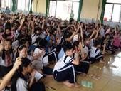 Học trò tiểu học được dạy về phòng chống xâm hại tình dục