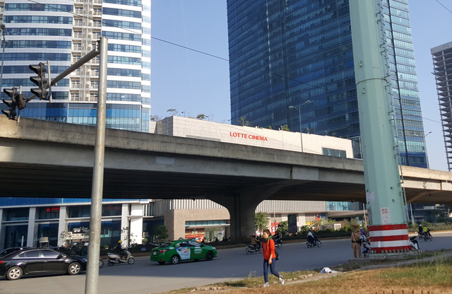  Hệ thống phiếu phim Lotte Cinema tại tòa nhà Parkson Landmark Keangnam.