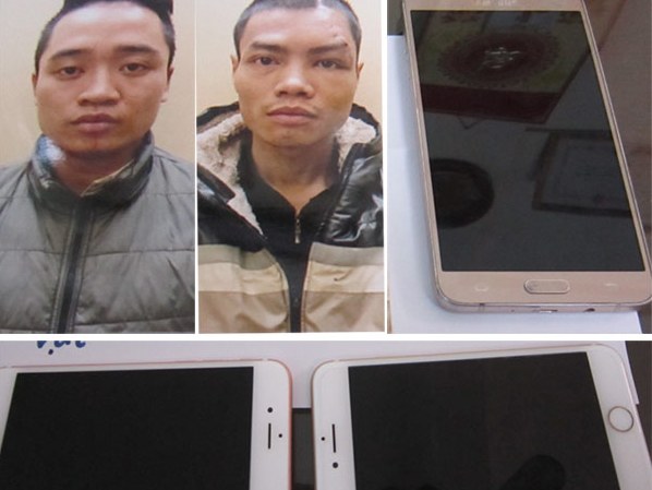 Bắt 2 đối tượng bịt biển số xe để cướp giật tài sản ở Hà Nội