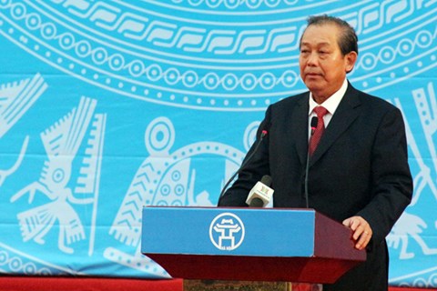  Phó Thủ tướng Trương Hòa Bình Phát biểu tại buổi lễ