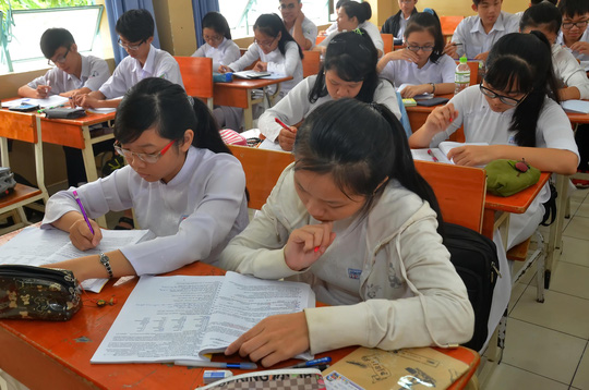 Thi theo trắc nghiệm Hiếm điểm khá, giỏi