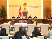 Khai mạc Phiên họp thứ 6 Ủy ban Thường vụ Quốc hội